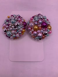 Image 4 of Bubble Button Earrings 