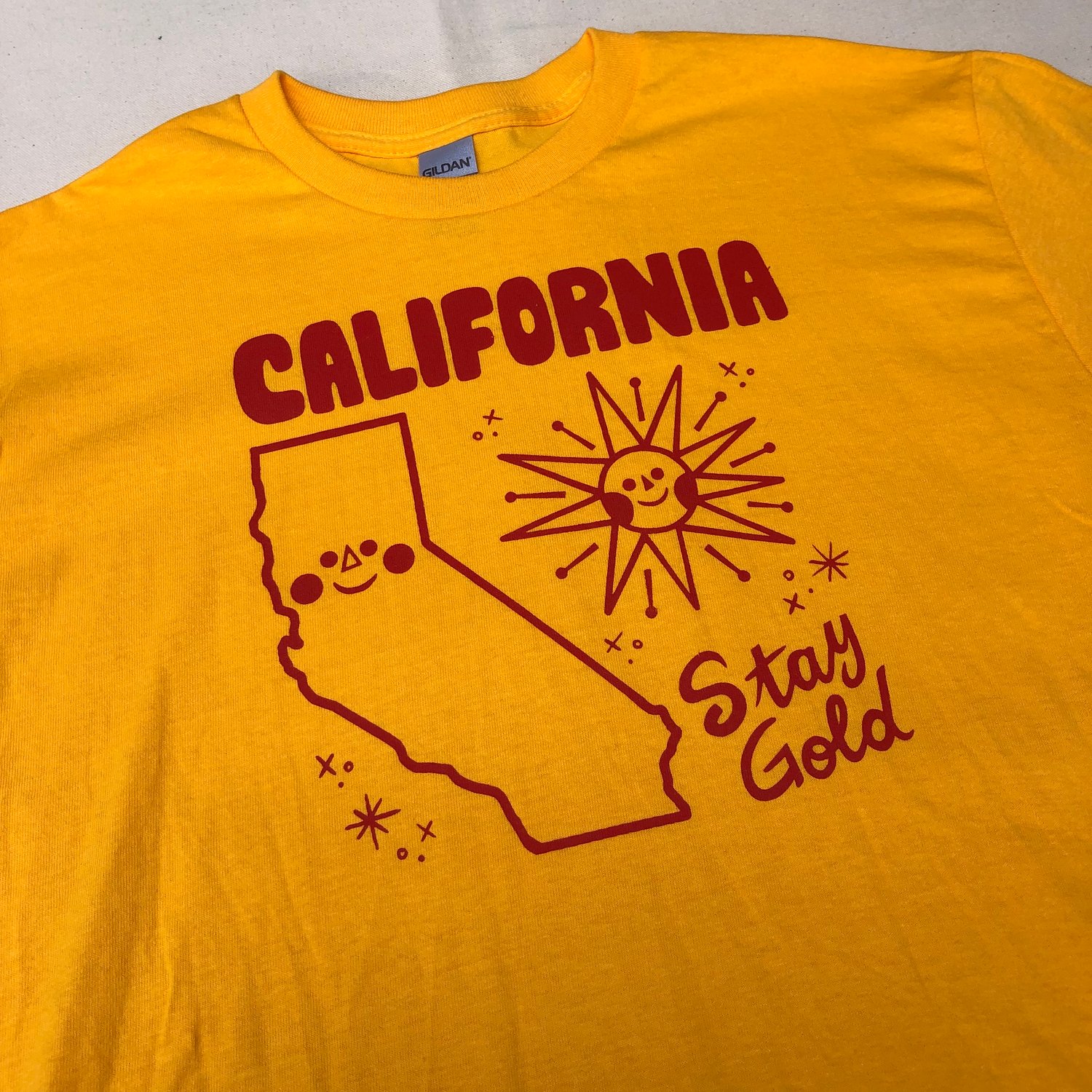Image of Stay Gold Tshirt