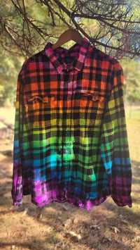 Image 11 of Buffalo Rainbow Flannel