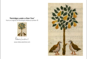 Image of Partridges Under A Pear Tree