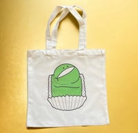 Image 1 of Green FrogCake Tote Bag 
