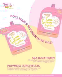 Image 3 of You Glow Babe - BEAUTY WHITE SUNSCREEN SPF50 - 2pck/50g