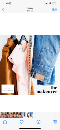 Wardrobe Makeover Package