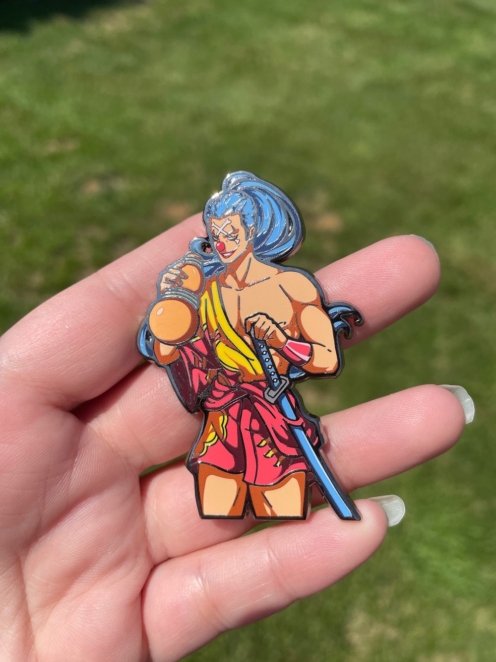 Image of The Genius Jestor Enamel Pin