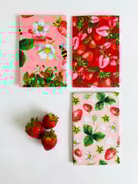 STRAWBERRIES & BUMBLEBEES - BUNDLE OF 3