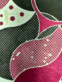 Image 2 of 2 colour geometric print