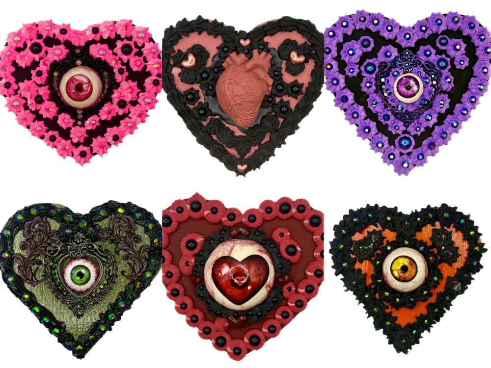 Image of CakeheArt Collection-faux cake storage boxes