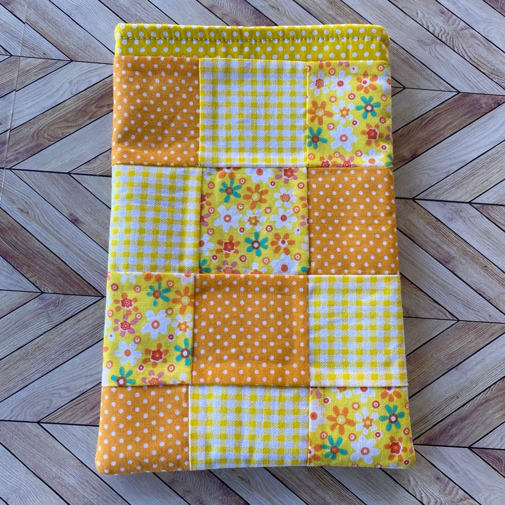 Image of Small Patchwork Book sleeve