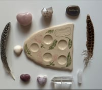 Image 3 of Palette en céramique 🎨fleurs