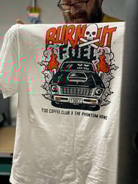 Image 3 of Burnout Fuel T-Shirt - Artist Series 007 - The Phantom Hand