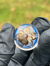 Image 3 of Electrine Dotstack Flower Marble