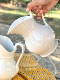 Image 3 of Grand pichet ancien - porcelaine blanche