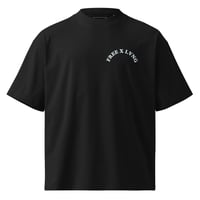 Image 2 of Free X Wave Unisex organic OVERSIZED high neck t-shirt
