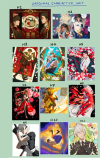 PREORDER: Skeptical Saniwa’s Original Illustration Prints