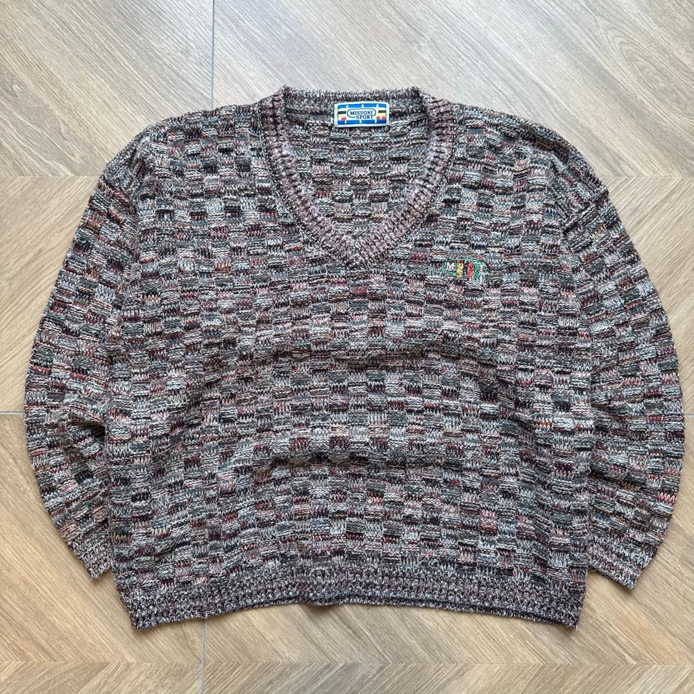 Image of 1990s Missoni Sport Wool Sweatshirt, Size Large
