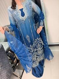 Image 2 of Blue sheesha- tailored fit