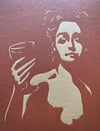 Enjoy - brown kraft paper