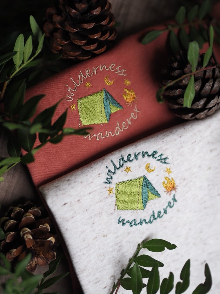 Image of  Summer Sprinkle Tee, Wilderness Wanderer - Eco Heather