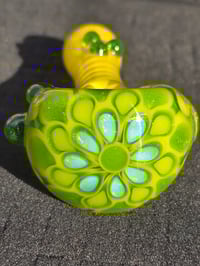 Image 3 of Yellow And Green Roswell Dotstack Pipe