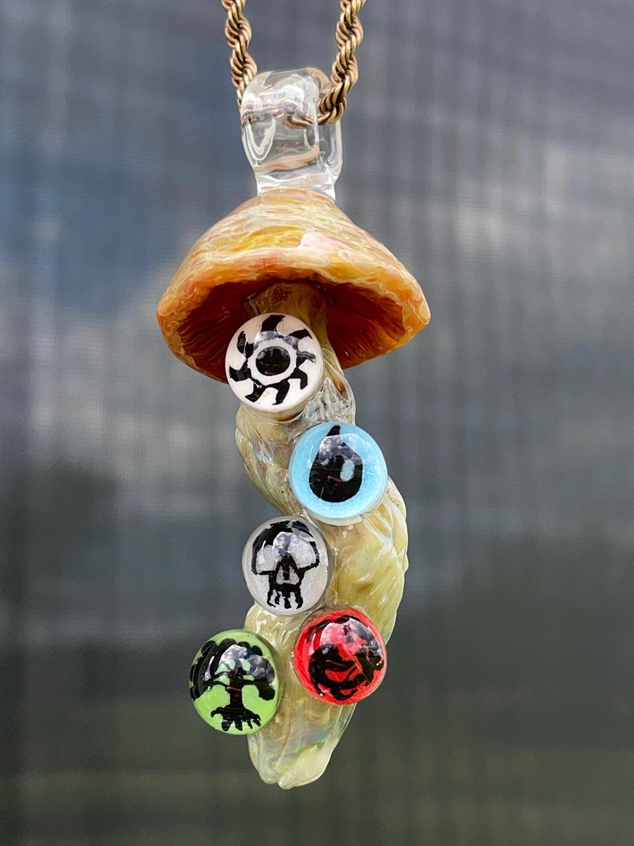 Image of Magic Mushroom Pendant 