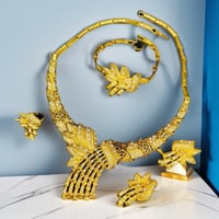 Image 5 of LuxeGold Elegance Jewelry Set