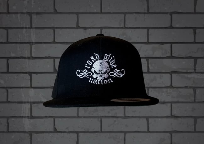 Road Glide Nation Snapback Tribal logo