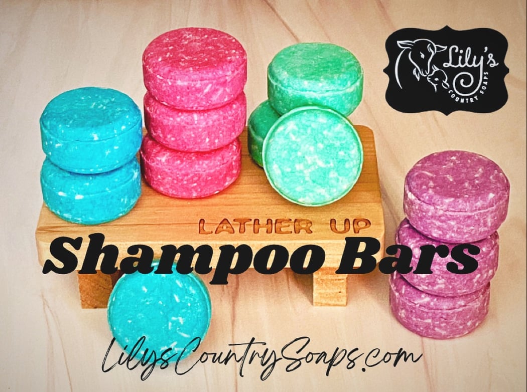 Goat Milk Shampoo Bars & Conditioner Bars Lily's Country Soaps