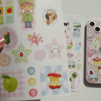 Image 5 of STAY LUCKY Sticker sheet set (B grade)