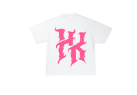 Image 2 of Still Hustlin’ Tee - White & Pink