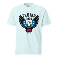 Image 3 of Trump 2024 Shirt Patriotic Eagle Shirt Trump Shirt Comfort Colors Short-Sleeve Unisex T-Shirt