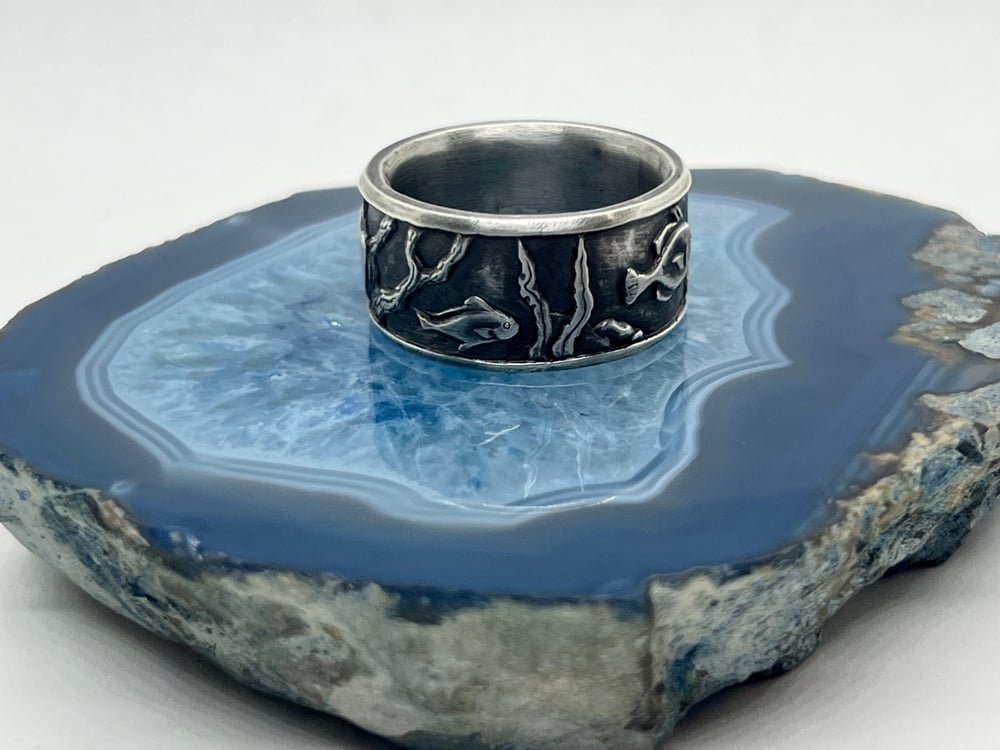 Image of Silver Fishing Ring