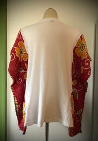 Image 4 of Upcycled “Fleetwood Mac/Rumors” quilted poncho