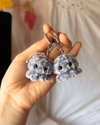 Image 3 of mini octopus keychain set