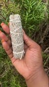 Blue sage smudge stick