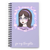 Image 1 of Periwinkle Baby - Spiral Notebook