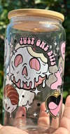 Just One Bite Glass Cup