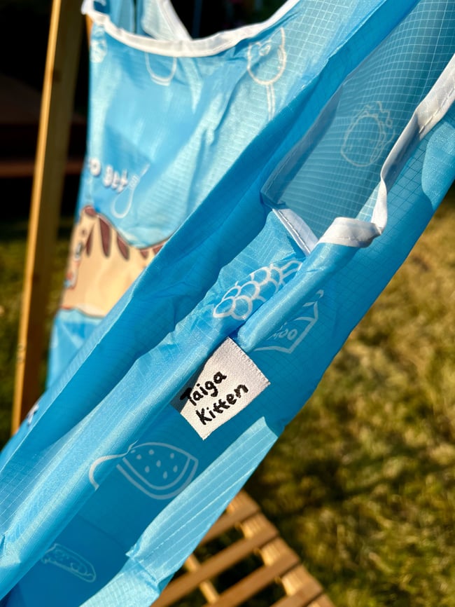 “Off to get a lil snack” Foldable Reusable Bag