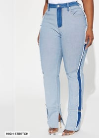 Image 1 of Wait for me straight leg jeans