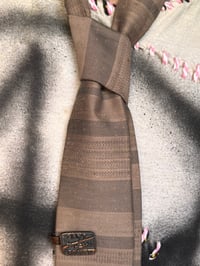 Image 5 of 1950’s  square bottom tie & davy crockett clip  