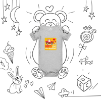 Image 7 of Baby short sleeve one piece (God's love moves mtn.)