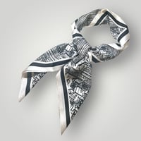 Image 3 of Limited Edition - 100% Silk Hong Kong Concrete Jungle Scarf