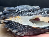 Image 20 of Wolf Agate Carving #2266