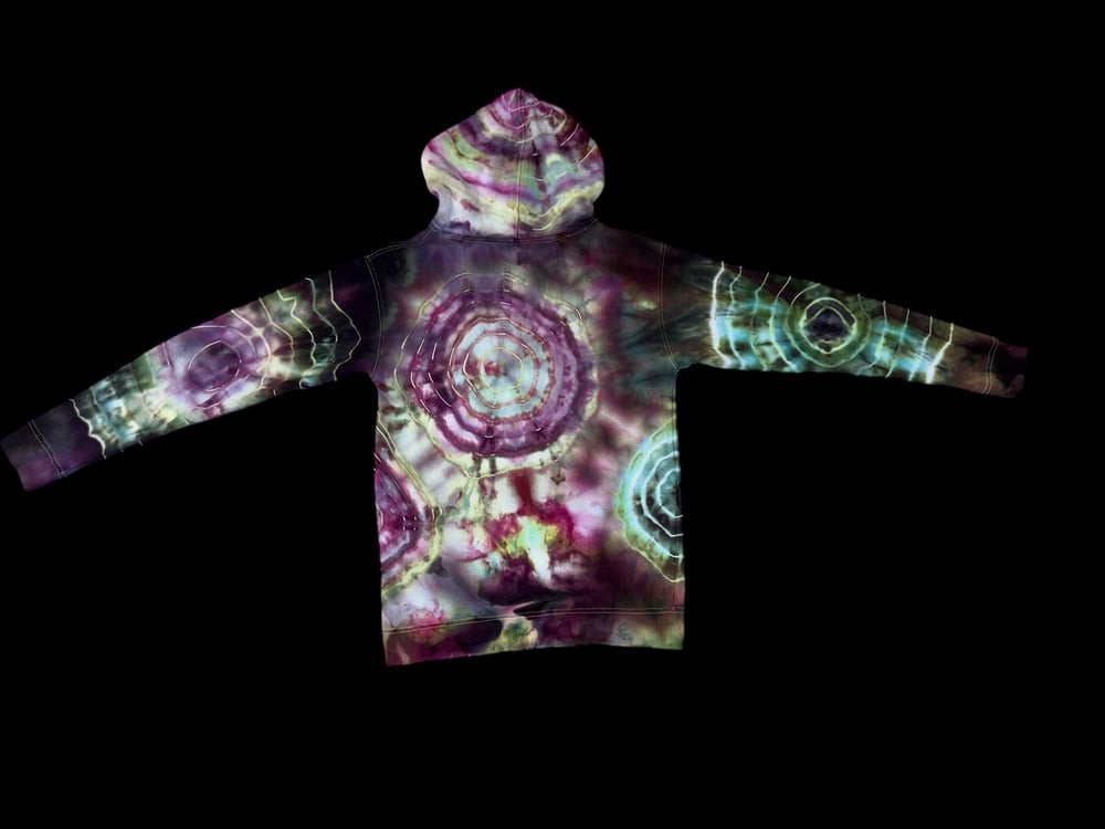 Image of (S) Moss Berry Hooded Sweatshirt 
