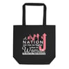 A Nation Can Rise No Higher Than It's Woman Tote Bag