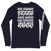 Image 1 of Unisex Long Sleeve Tee "Godetias 1"