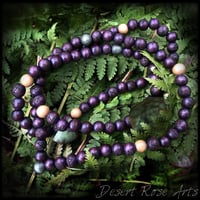 Image 1 of Through the Mud Rune Meditation Mala 