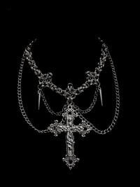 CRUX DIVINA - Adjustable Chainmail Necklace 