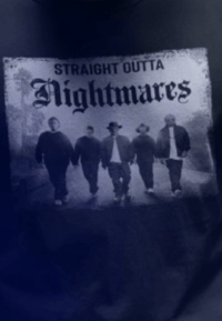 Image 2 of Straight Outta Nightmares Tee