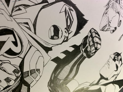 Image of MONKEY PRINCE #2 - COVER original art