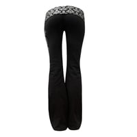 Image 2 of black starkissed fold over leggings *silver*